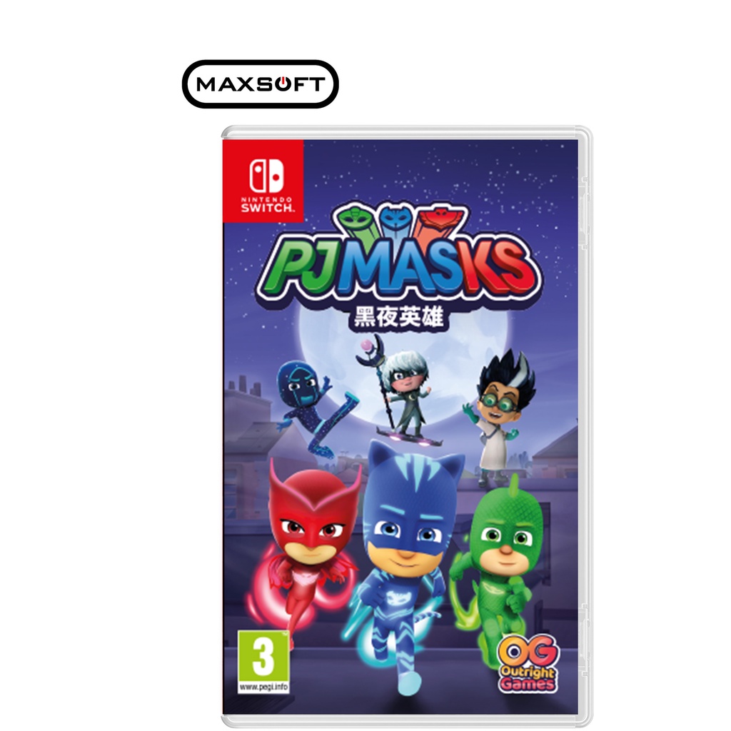 PJ Masks Heroes Of The Night Nintendo Switch Shopee Singapore
