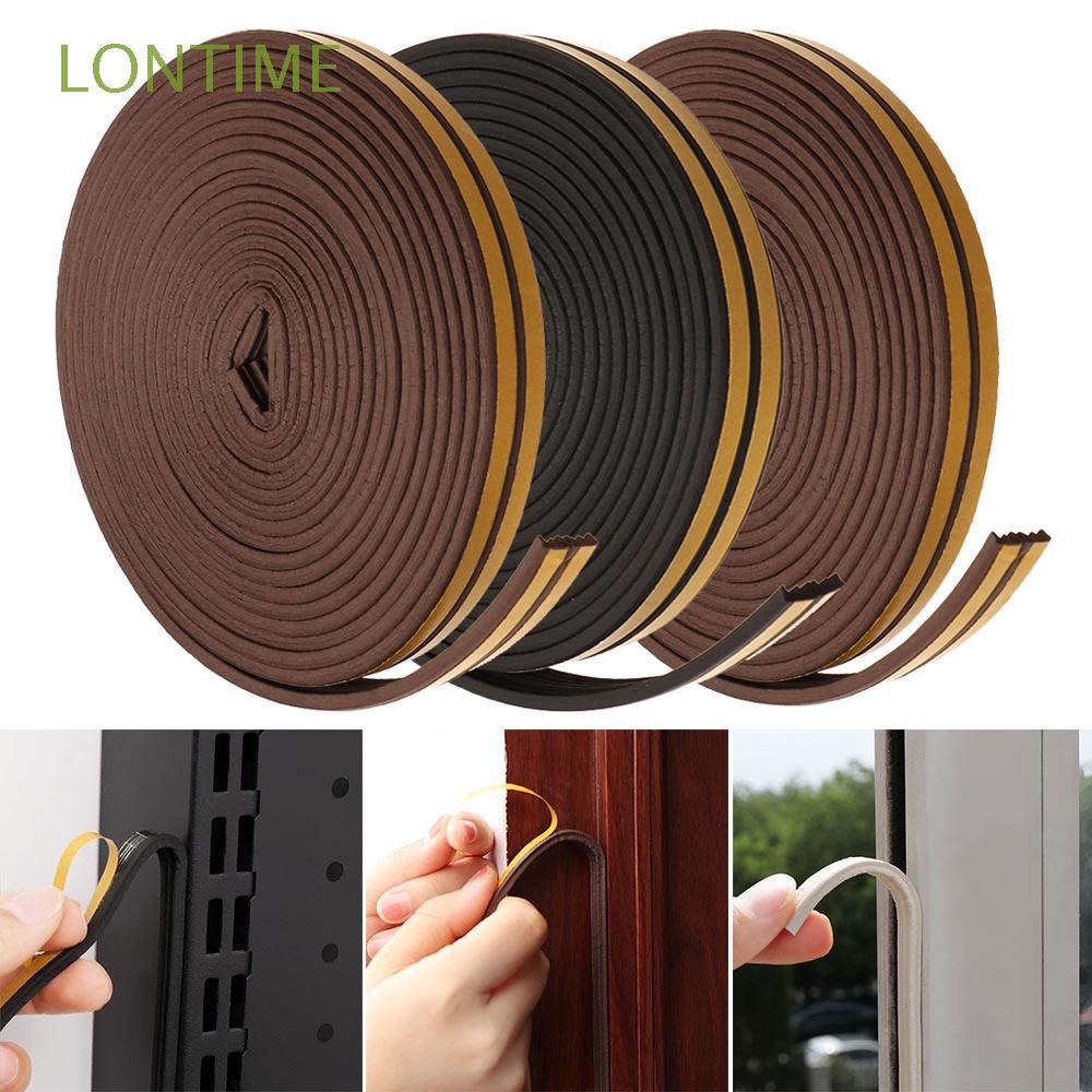 Lontime Self Adhesive Window Door Seal Strip Anti Collision Dustproof Soundproof Tape