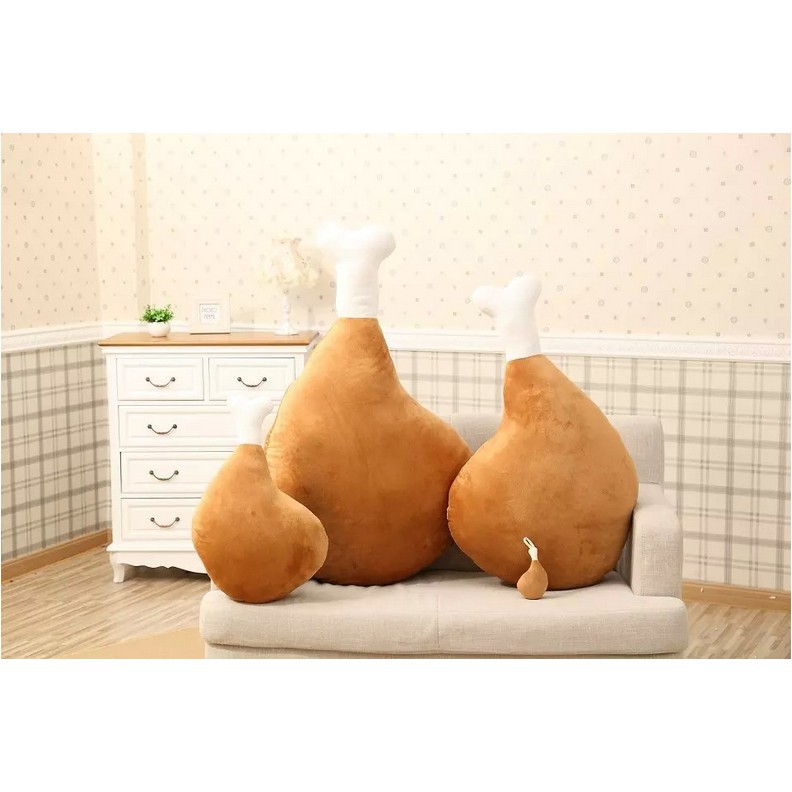 Creative Chicken Leg Stuffed Plush Toy Plush Pillow Stuffed Doll