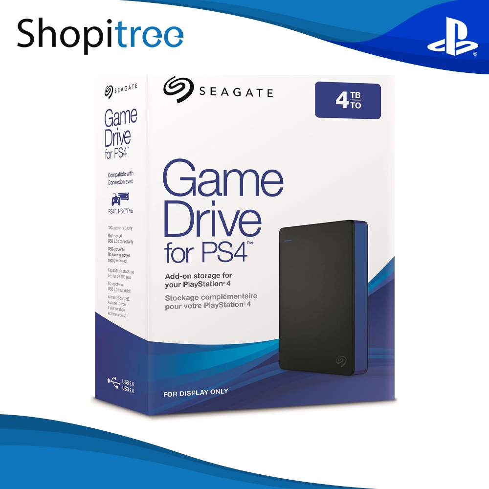 ps4 external hard drive 4tb