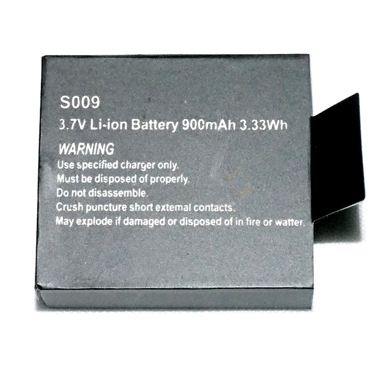 Battery For Waterproof Action Camera Shopee Singapore
