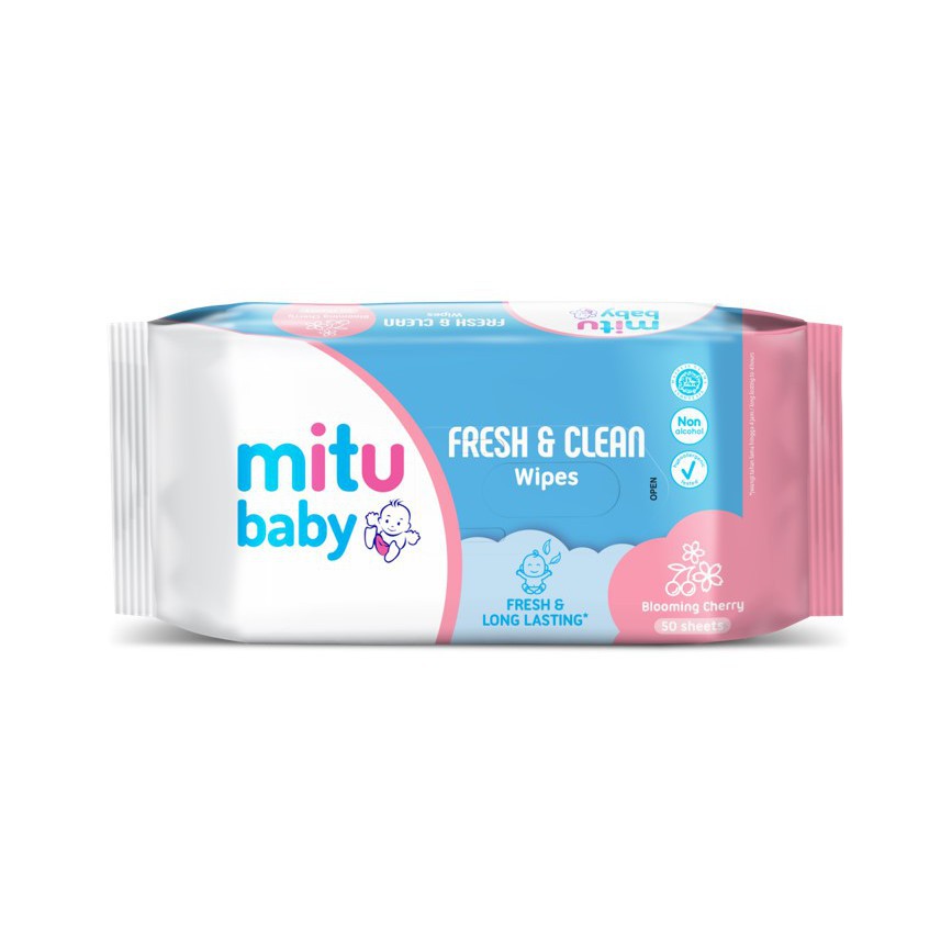 mitu baby fresh and clean wipes