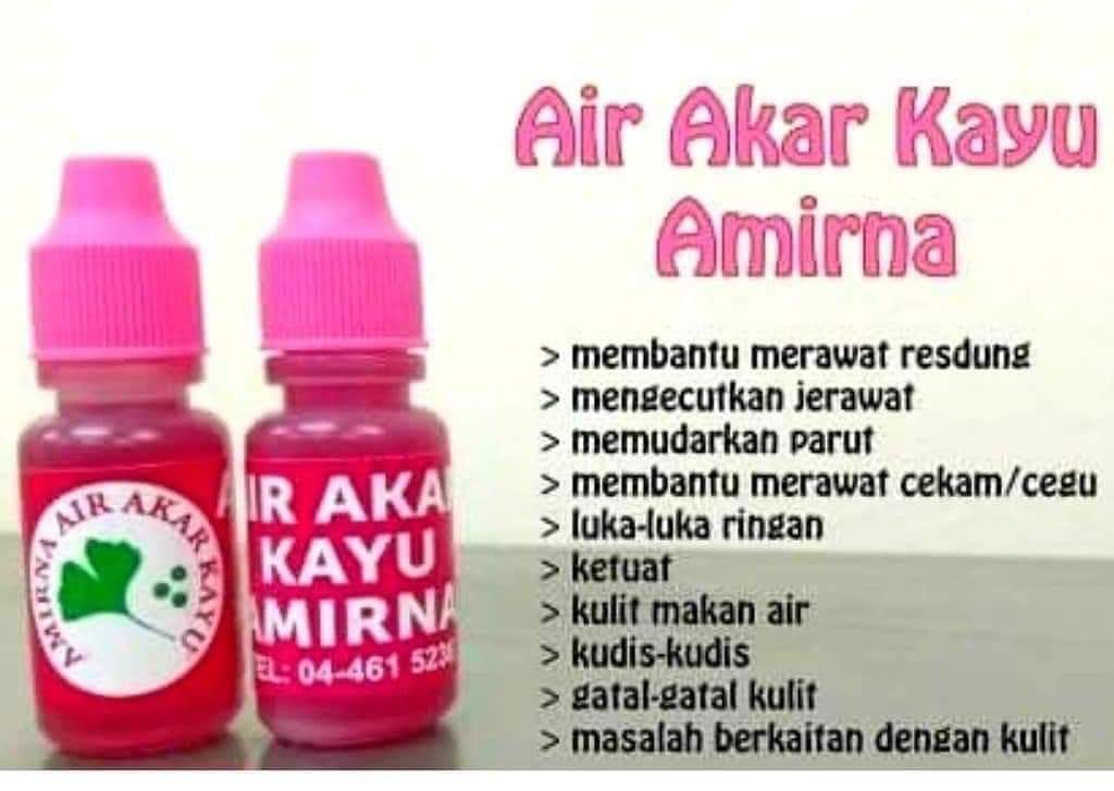 Air Ajaib Akar Kayu Amirna Instock Shopee Singapore