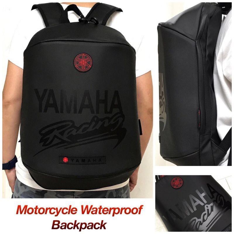 Yamaha Local Seller Pu Waterproof (L) Size Motorcycle Riding Men Backpack Yamaha Bag Shopee