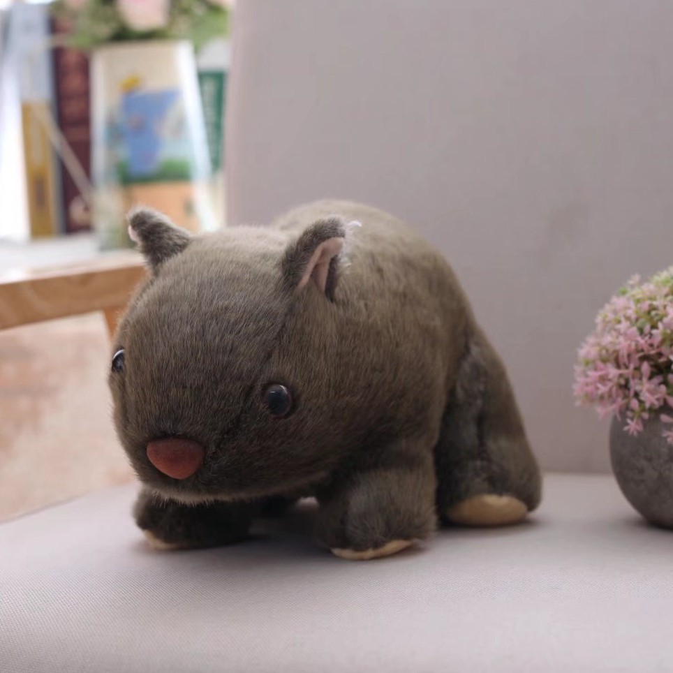 large stuffed wombat