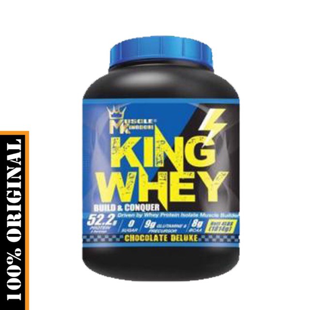 whey isolate muscle king