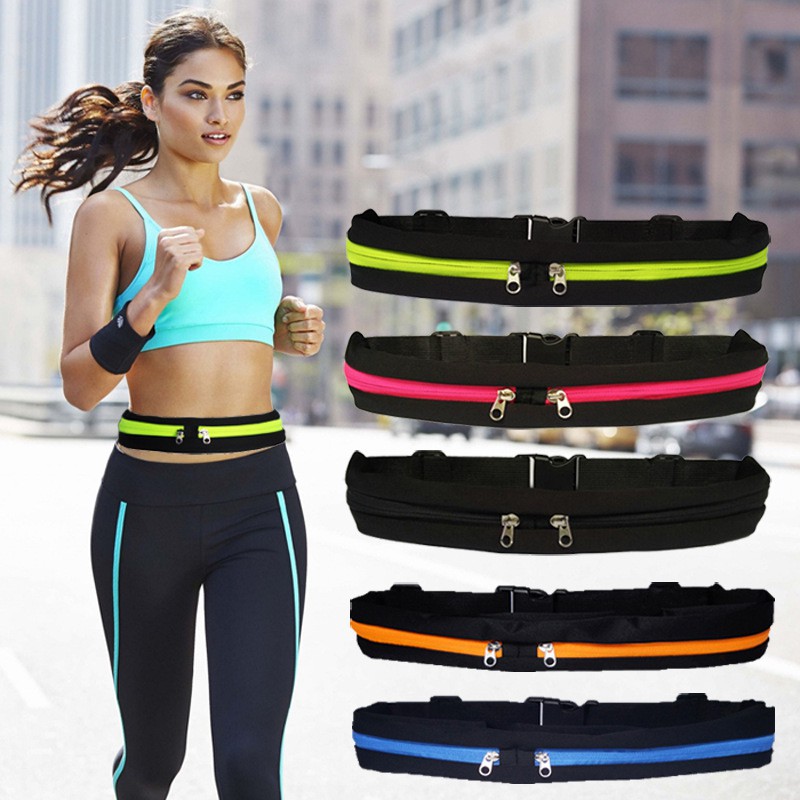 Image of LEO GEAR Waist Bag Running Jogging Belt Pouch Workout Sports Phone Bags for Women Men #5