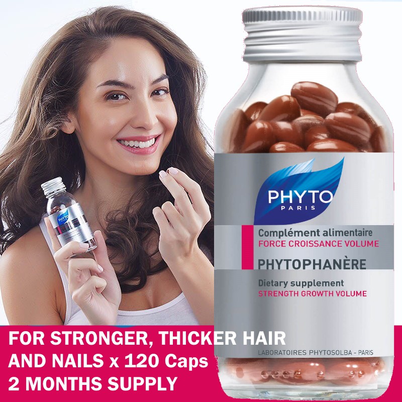 Phyto Phytophanere Dietary Supplement for Hair Nails and Skin 120 Caps