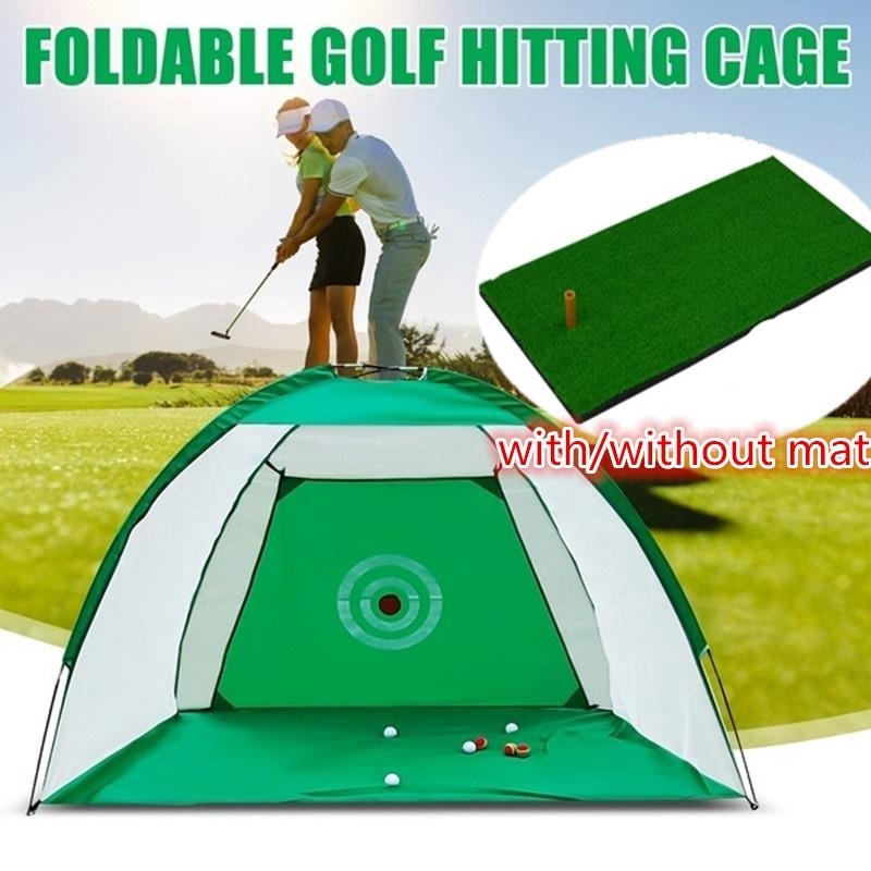golf training net and mat