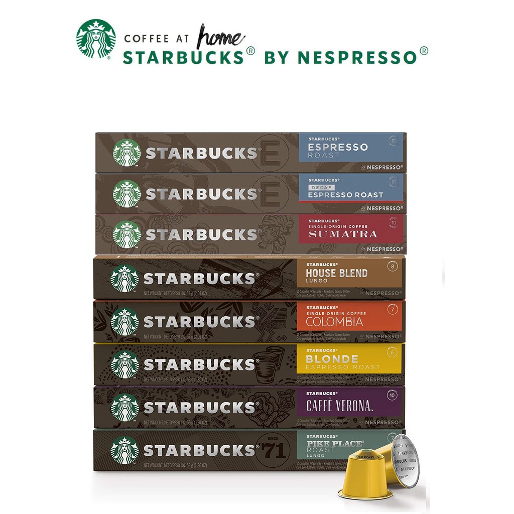 STARBUCKS Coffee Capsules by NESPRESSO | Shopee Singapore