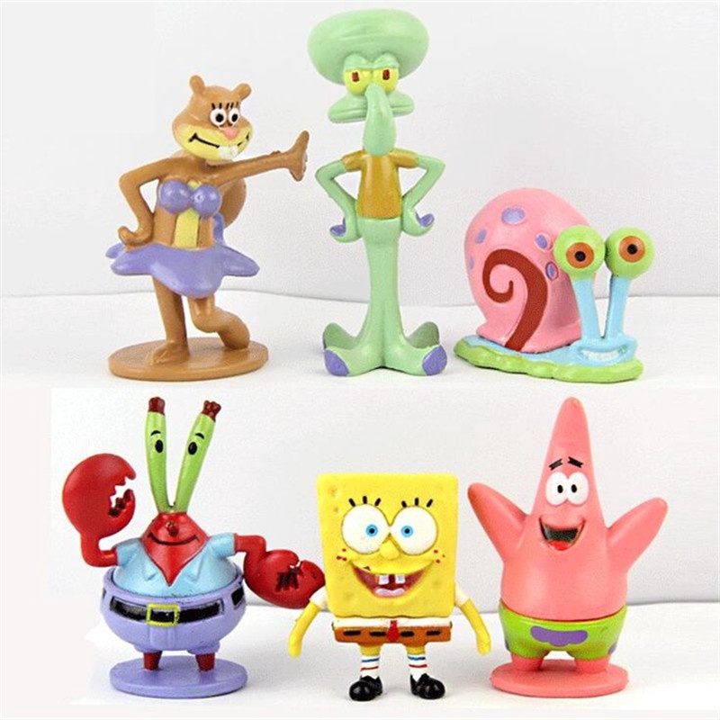 spongebob squarepants action figures