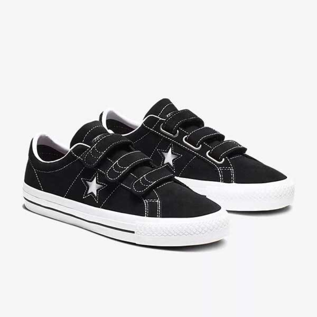 converse one star pro 3v black 