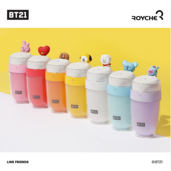 BTS BT21 Official Mood Light Figure Humidifier Authentic by Royche K