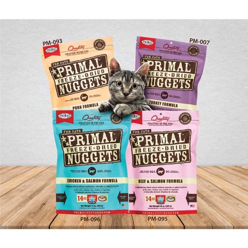 [Bundle of 2 at 99] Primal FreezeDried Nuggets for Cats (14oz) Shopee Singapore