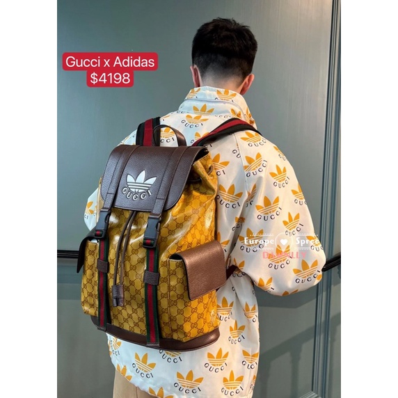 Pre-Order] Gucci x Adidas backpack | Shopee Singapore