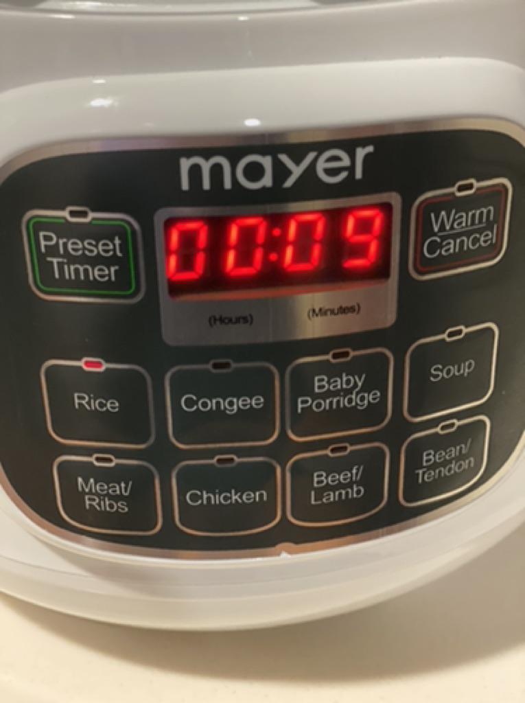 Mayer 1.6L Mini Pressure Cooker MMPC1650 Shopee Singapore