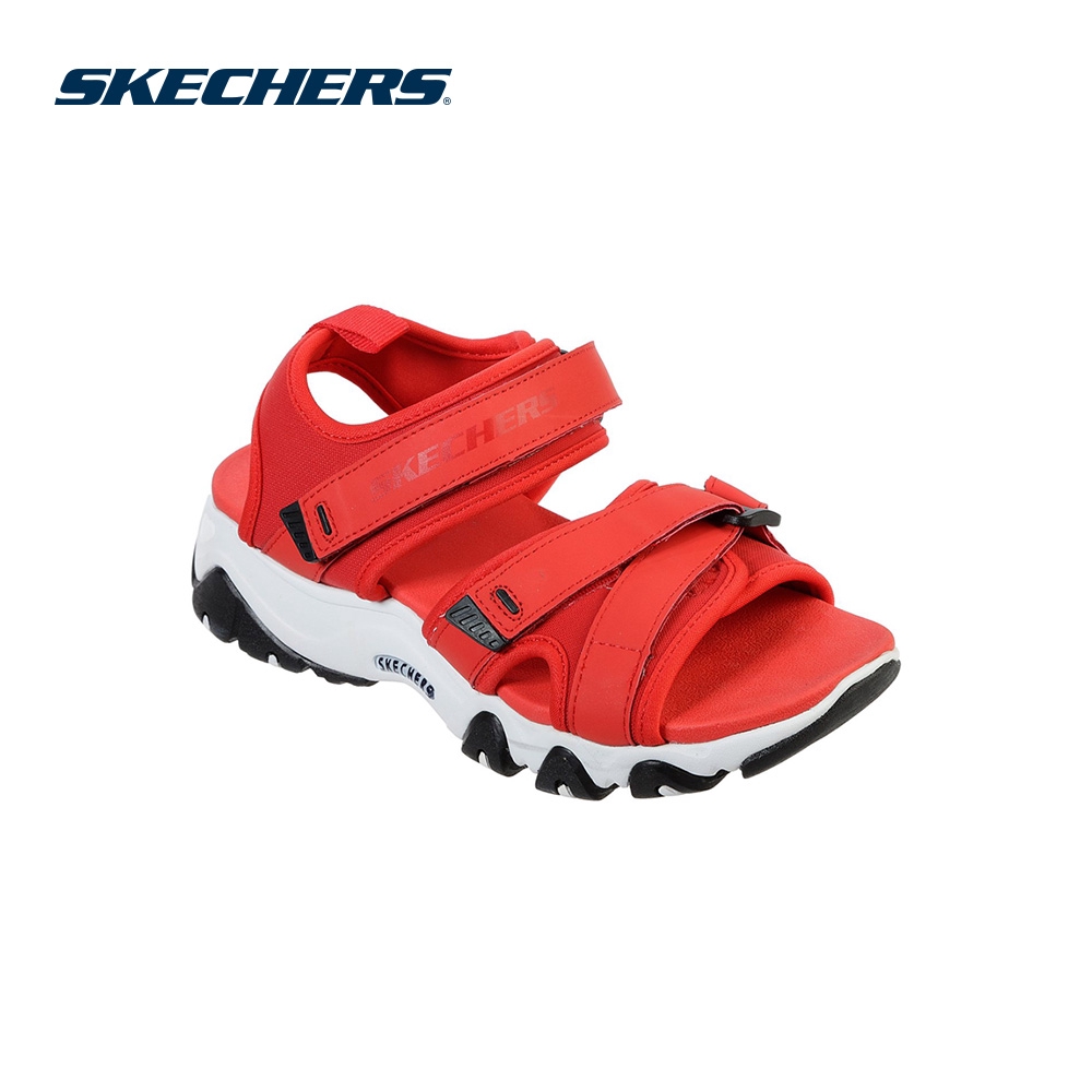 sketchers red sandals