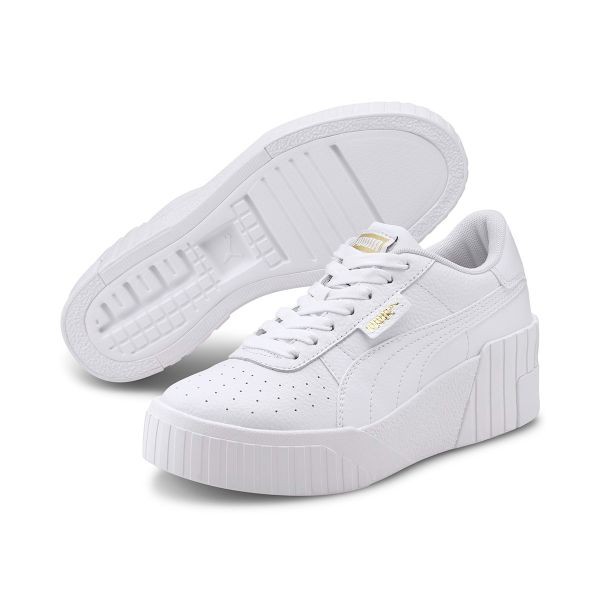 puma cali wedge trainers