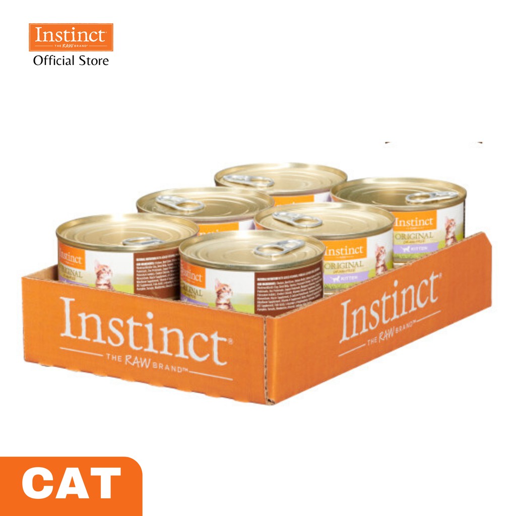 Instinct Original Kitten Grain-Free Pate Real Chicken Recipe Canned Cat