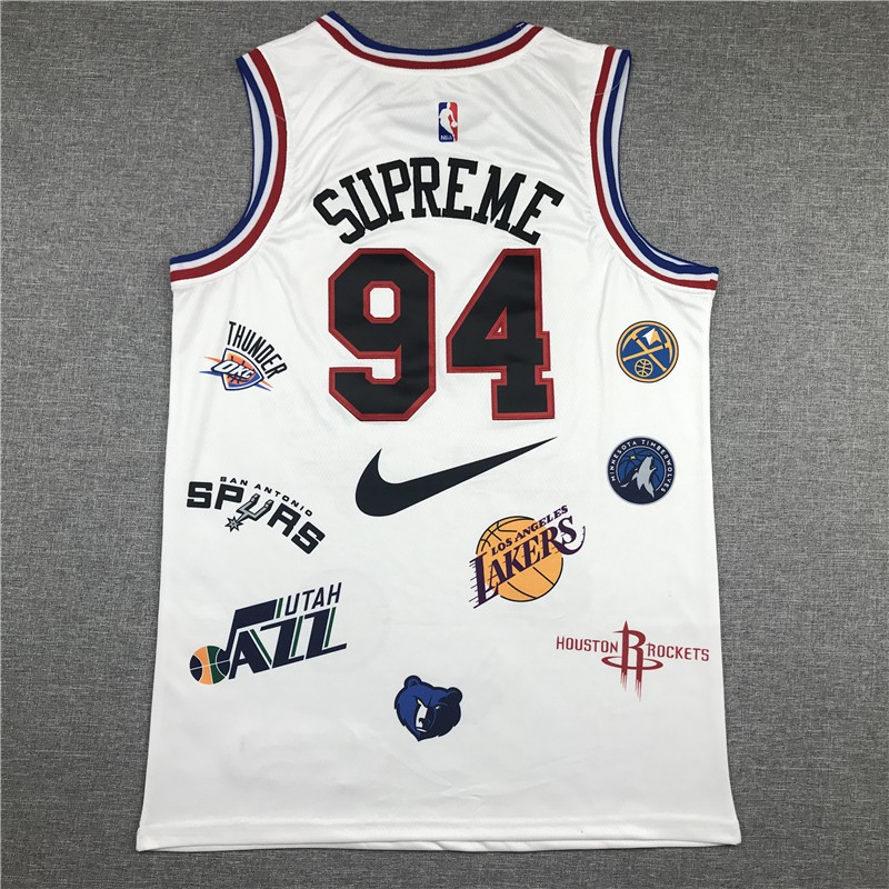 all white lakers jersey