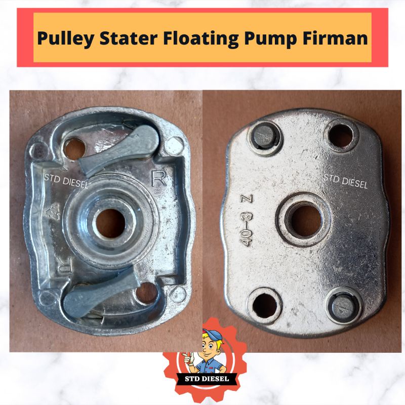 Pulley Floating Pump Red Onion Pump Brambang Firman FFP15 Puli Stater