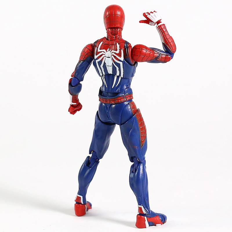 Figurine SpiderMan Avengers SHF Upgrade Suit PS4 Game Edition PVC Action Figure 