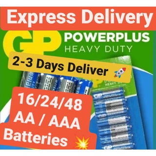 🌟16/24/48 Pieces [Cheap] Battery Bundle GP AA and AAA Battery Batteries🔋🔋