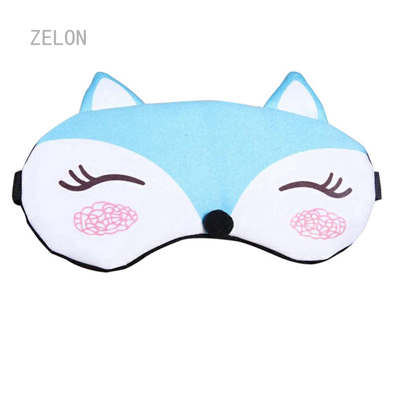 Zelon Kids Boys Girls Teen Fox Eye Mask Sleep Masks Blindfold Sleeping Valuable Shopee Singapore