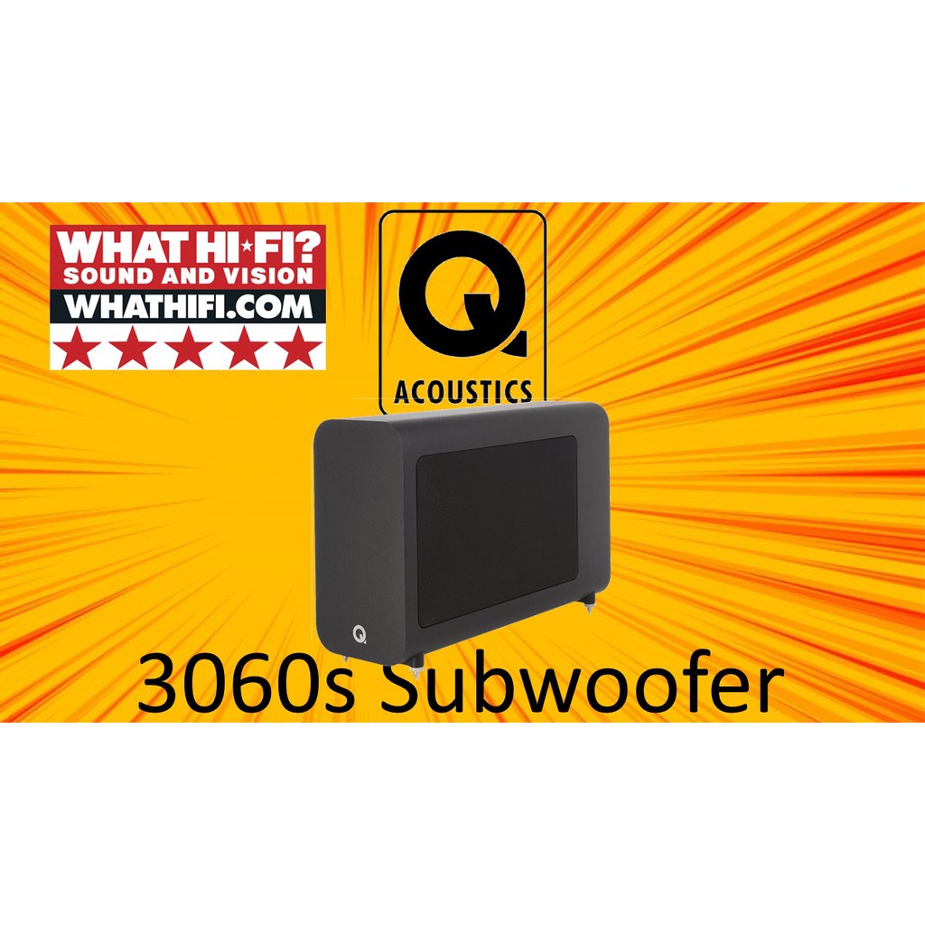 Q Acoustics 3060s What HiFi Awards Subwoofer Shopee Singapore