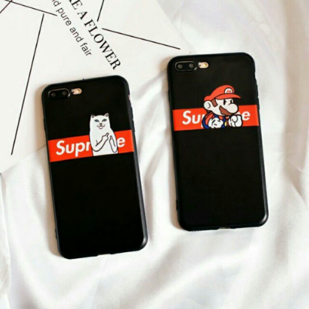 Iphone 7 8 Supreme Ripndip And Super Mario