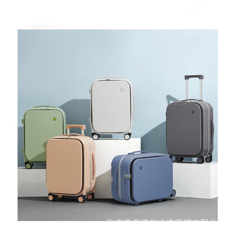 【twinkle】50% Off Promotion Full Amount Free Shipping Limited Time Discount Place an Order Please Choose Home Delivery!!!Mixi High-value Front Open Lid Trolley Case Boarding Case Si