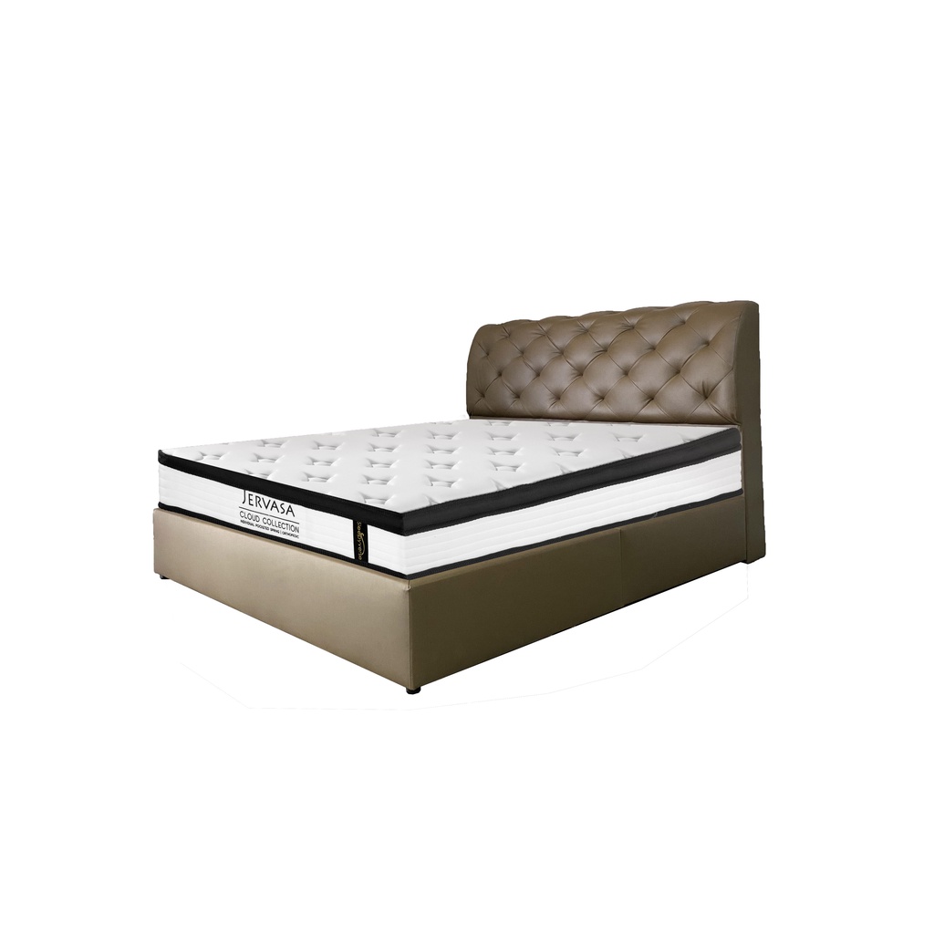 Classic Faux Leather Divan Bedframe | Shopee Singapore