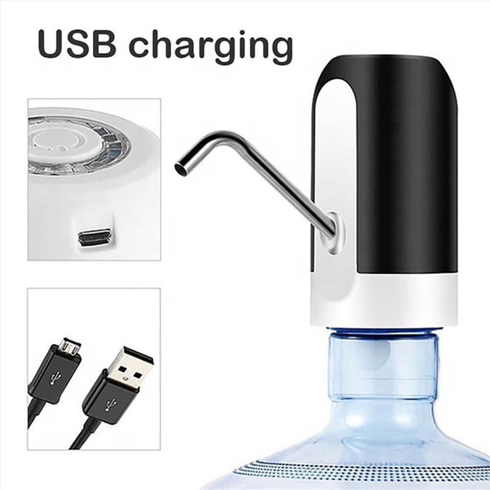 [SG] Electric Automatic Water Dispenser Pump Smart Rechargeable USB Charging Automatic Drinking Water Bottle Pump