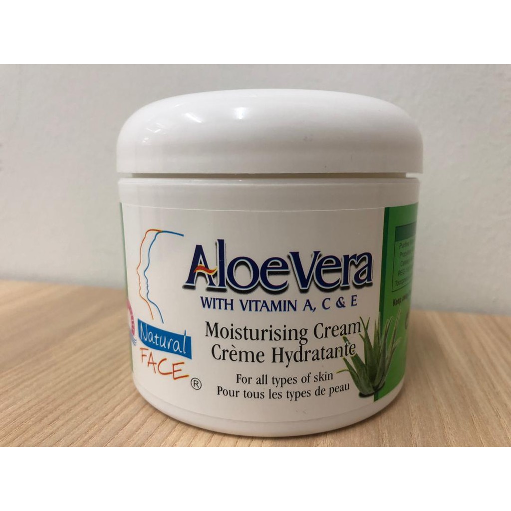 aloe vera vitamin e face cream
