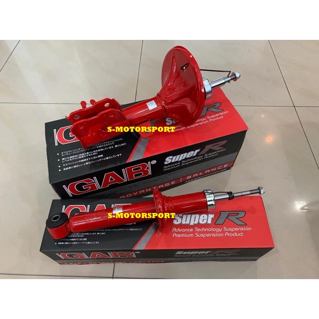 Gab Super R Heavy Duty Shock Absorber Toyota Vios Ncp42 Ncp93 Shopee Singapore