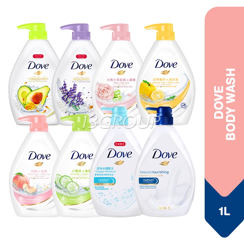 Dove Body Wash, 1L Shopee Singapore