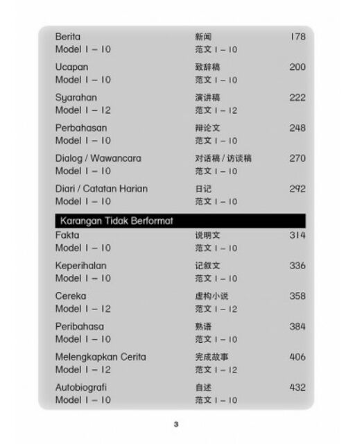 Eph Upsr 266写作范例 国文 华文 Upsr 266 Contoh Penulisan Bm Bc Shopee Singapore