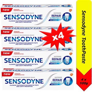 Sensodyne Toothpaste, 100g [Bundle 4 Tubes]