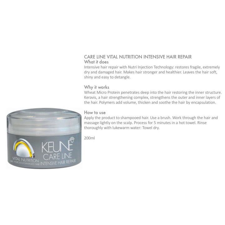 Keune Care Line Hair Products Shopee Singapore