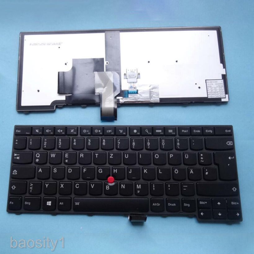 German Backlit Keyboard For Lenovo Thinkpad Edge E431 T440s T431s T440p T440 Shopee Singapore