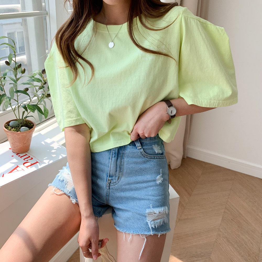 high waisted shorts korean style