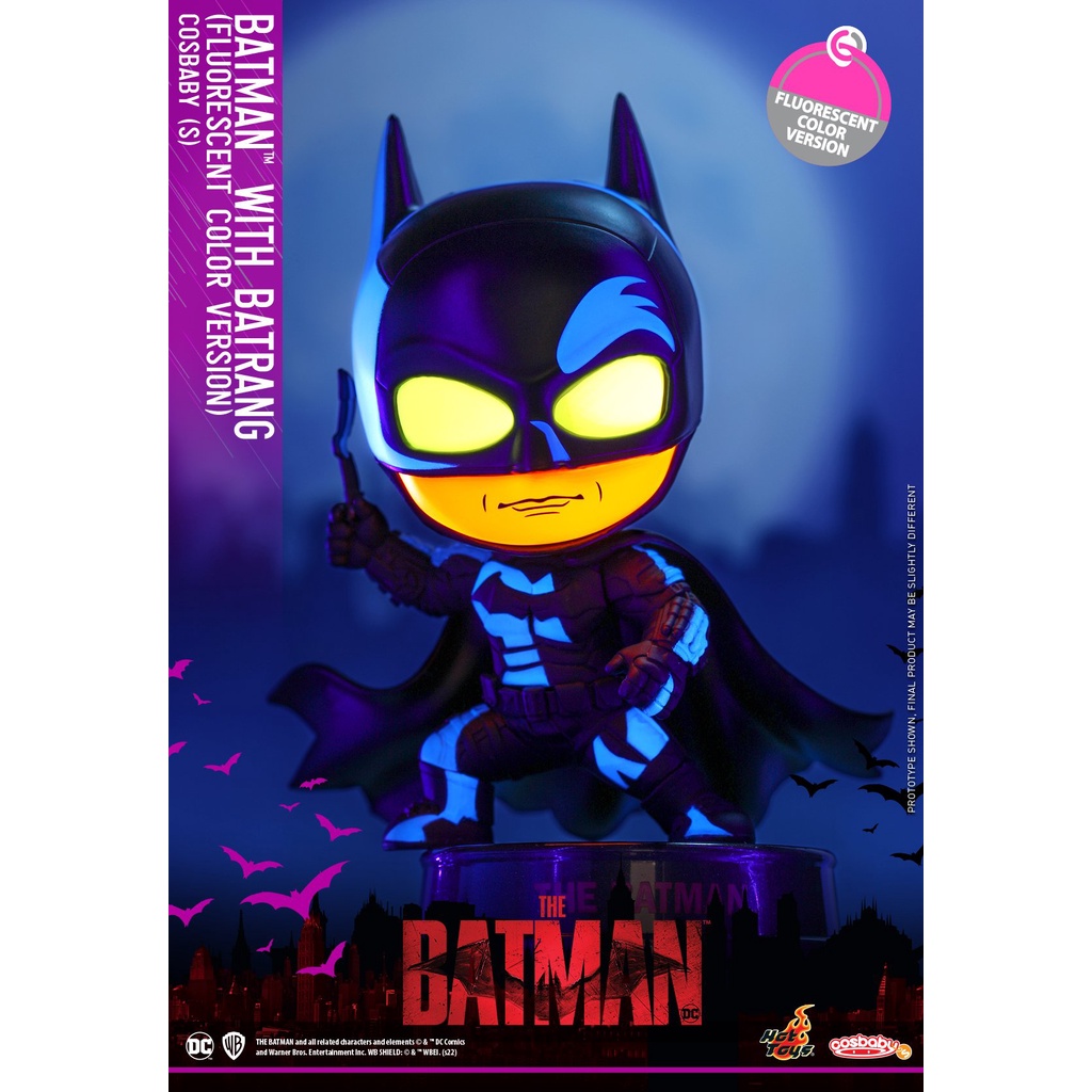 Hot Toys Batman Batman with Batarang (Fluorescent Colour Version