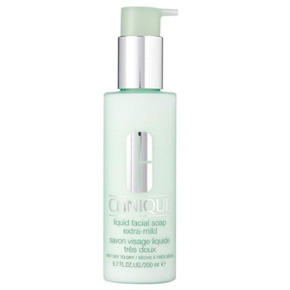 clinique face wash for dry skin