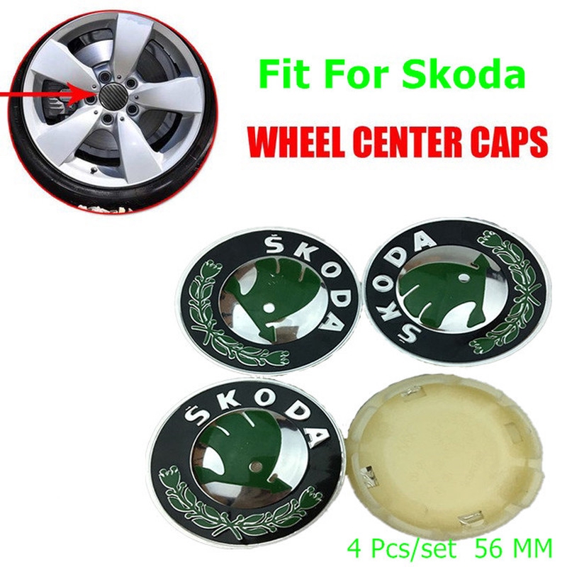 skoda wheel hub cap