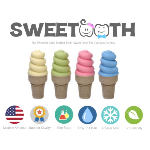 sweetooth baby teether