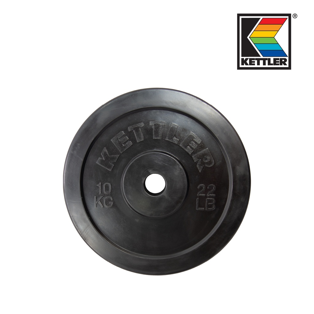 Kettler KAL801030 10 KG Rubberized Weight Plate Shopee Singapore