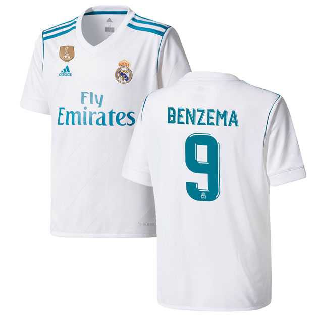 real madrid benzema jersey