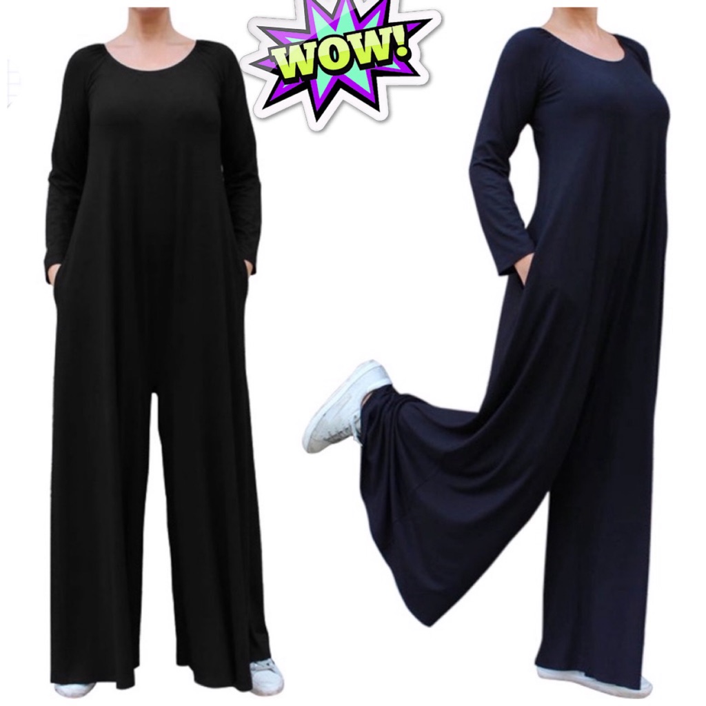 jumpsuit dress muslimah