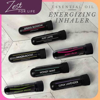 Inhaler Essential Oil Nasal Flu Sinus Asthma Relief Aromatherapy Essen (Earloop) Aromatherapy Oil For Nose Seduts Stone Resdung