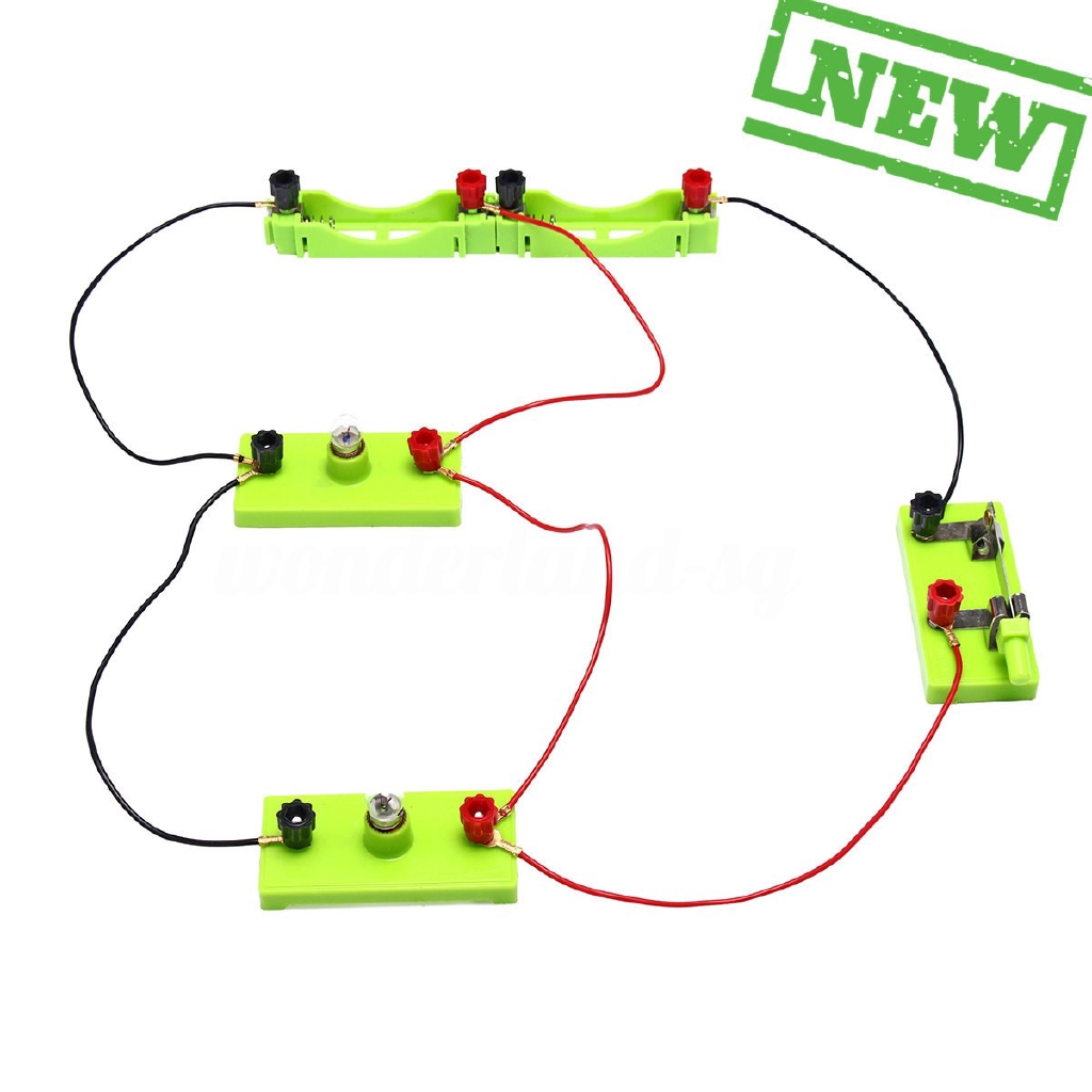 Electric Circuit Educational Kit Children Kid School Science Shopee
